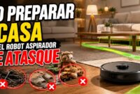 Cómo preparar tu casa para que el robot aspirador no se atasque