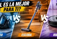 Aspiradoras de trineo vs. escoba vs. robot_ Ventajas y desventajas
