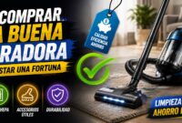 Cómo elegir una buena aspiradora sin gastar una fortuna