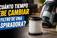 ¿Cada cuánto tiempo se debe cambiar el filtro de una aspiradora_